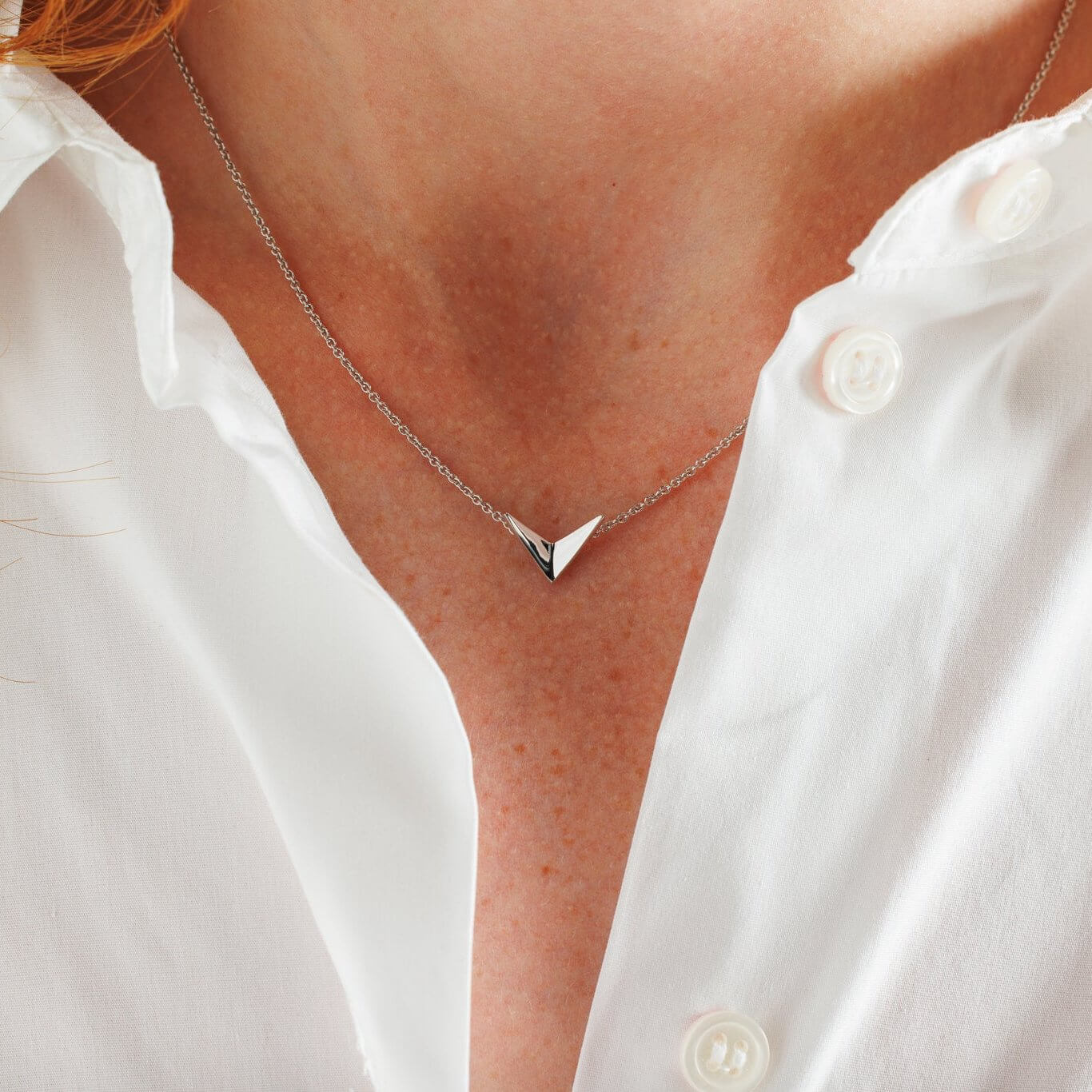 Silver necklace
