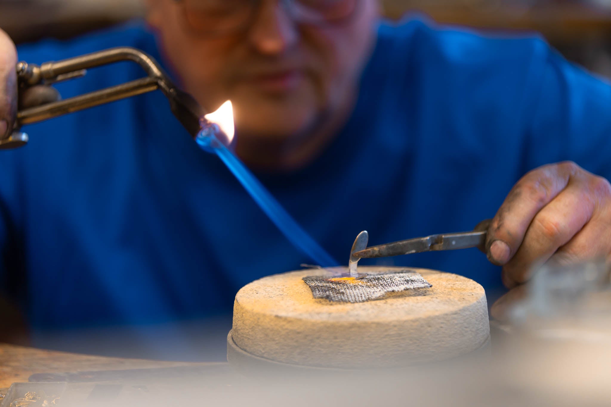 The goldsmith Per at Arven in Bergen