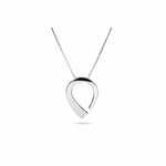 Rounded silver jewellery in Scandinavian design