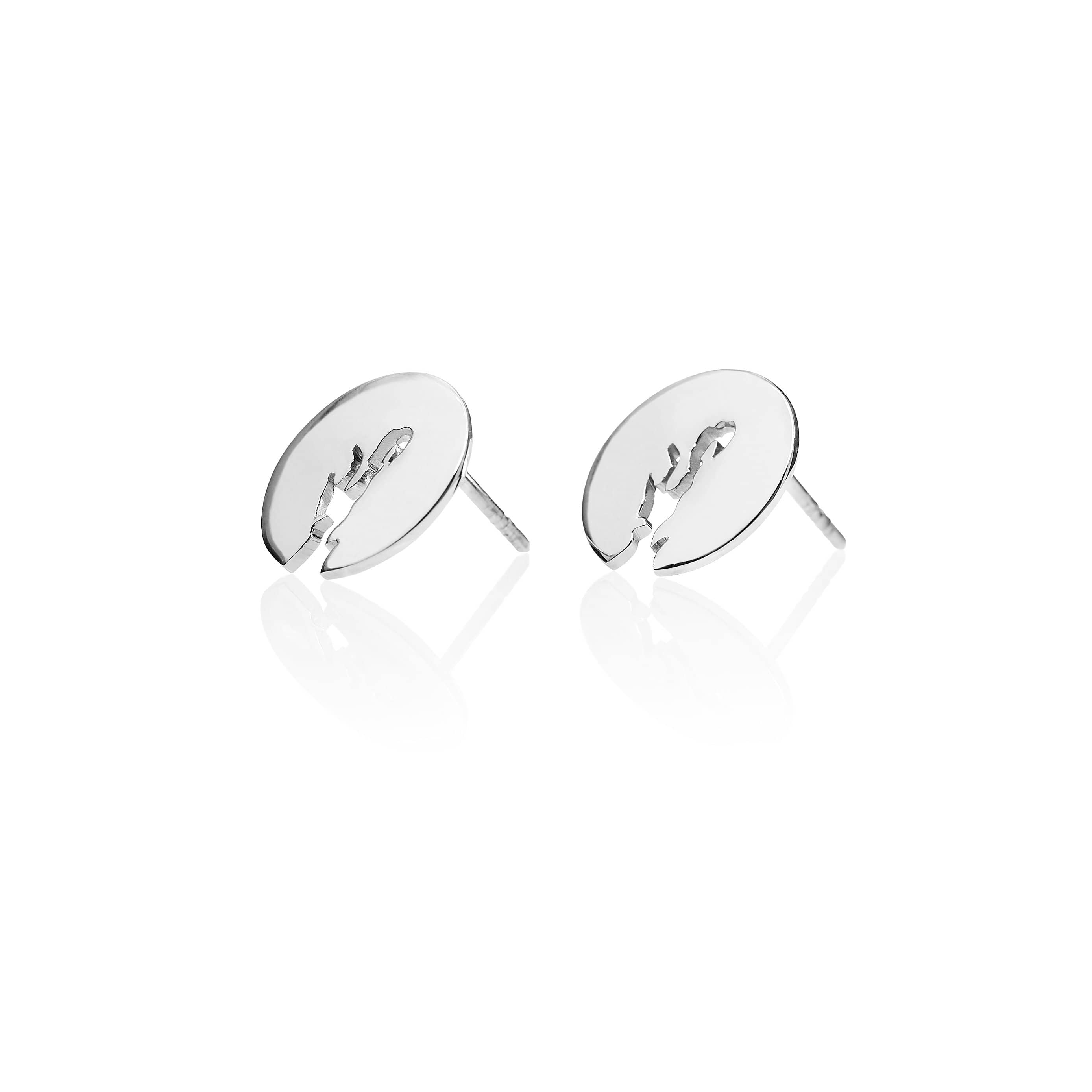 Oslofjord earrings 12 mm by Ekenberg