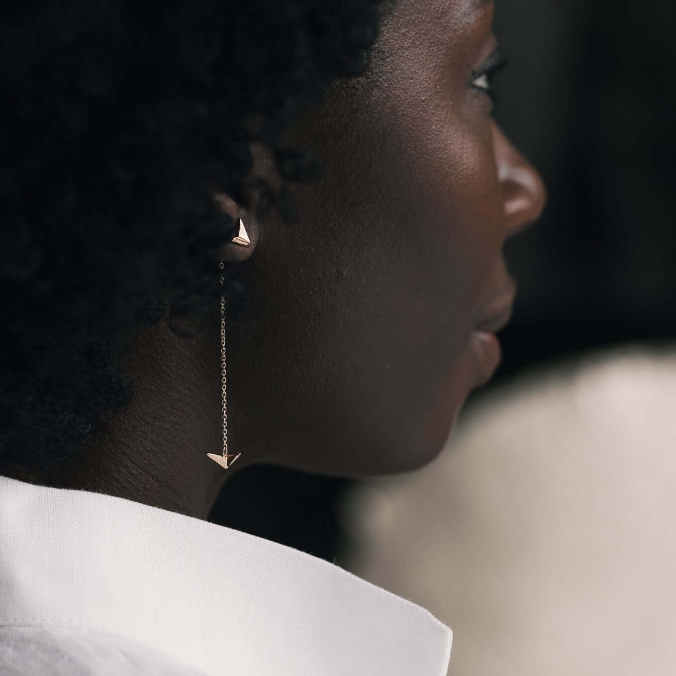 Long earrings for her