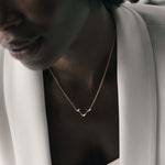 Beautiful Scandinavian gold necklace