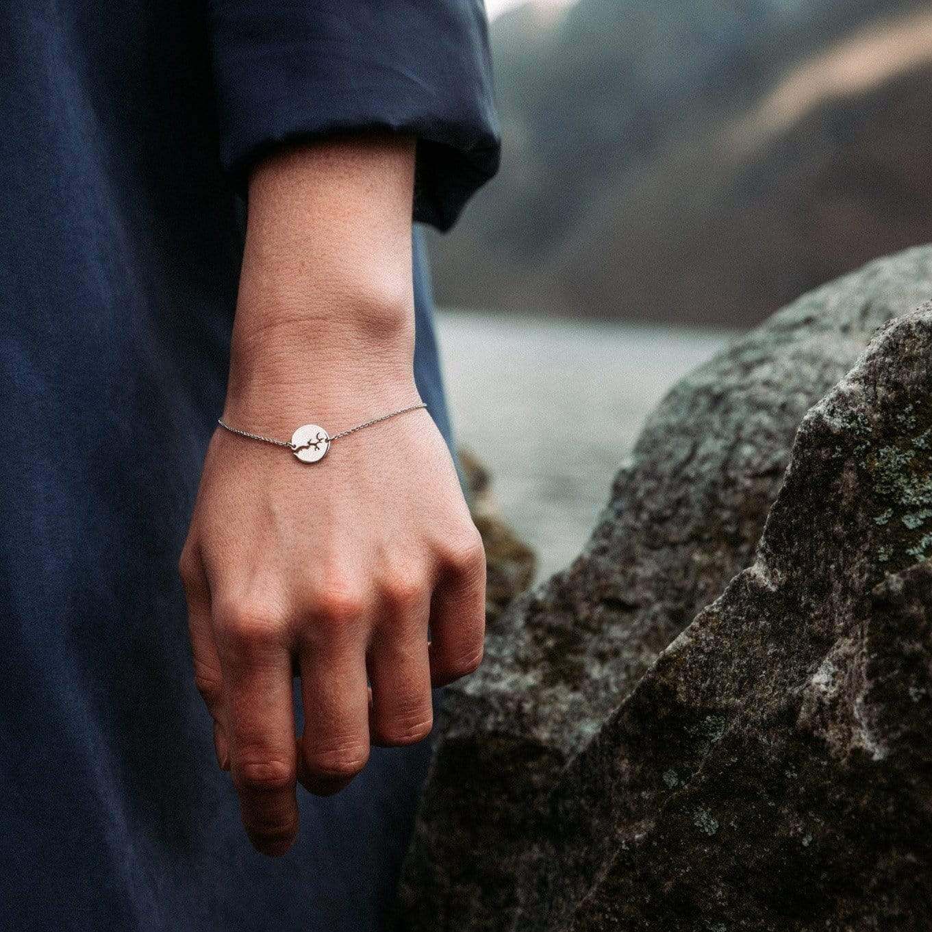 Sognefjord bracelet in silver