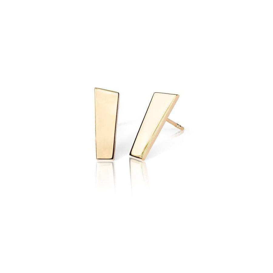 Exclusive gold earrings from the Pulpit Rock collection by Ekenberg Scandinavia