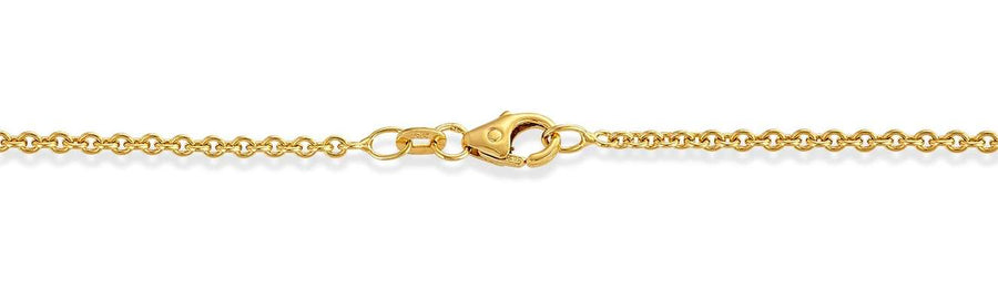 Belcher Chain in gold plated silver