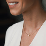Minimalist gold necklace