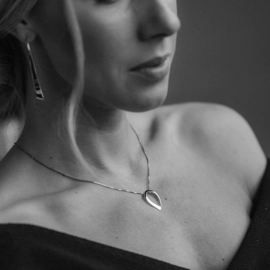 Silver necklace by Ekenberg