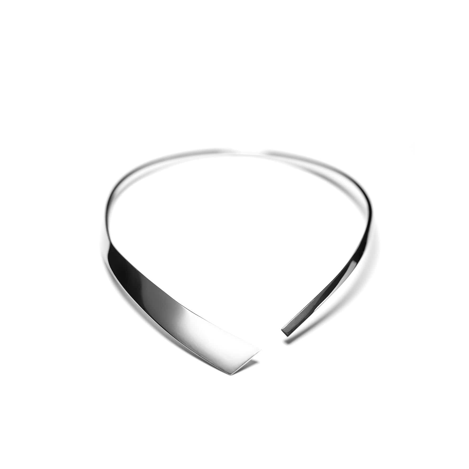 Neck Rings Modern Neck ring silver | Pulpit Rock collection | Norwegian made