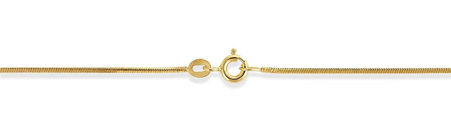 High quality snake chain in 18 k gold