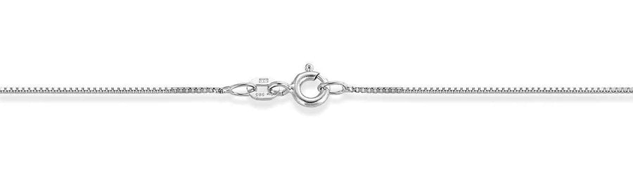 High quality box chain in silver 925